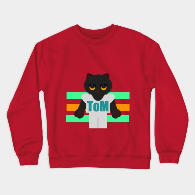 Cat kit # 50. Crewneck Sweatshirt by Beta Volantis